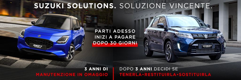 Suzuki Solutions: Soluzione vincente Full Image